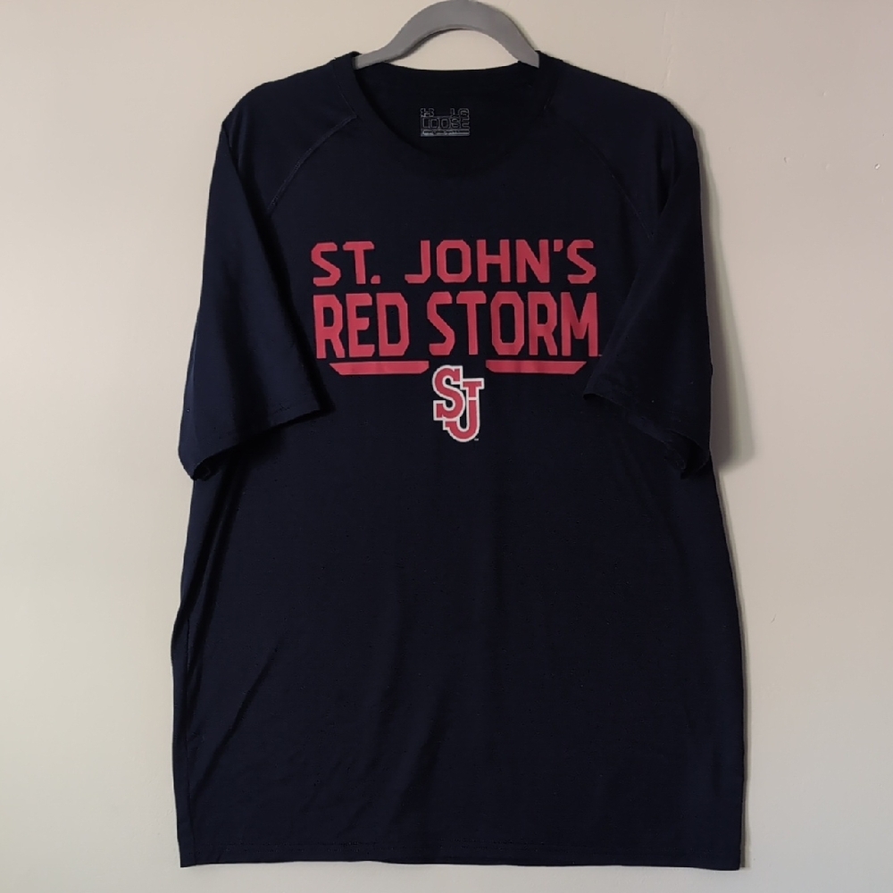 St. John's Red Storm Under Armour T-Shirt In Navy Blue Men's Large